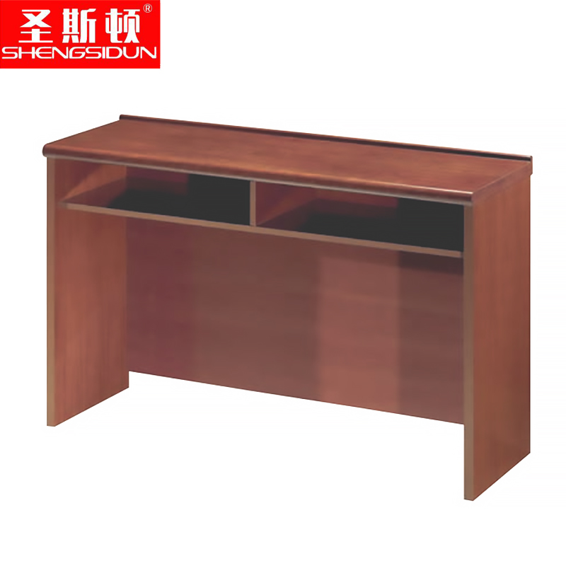 圣斯顿F-1402长条桌可拼接会议桌1400*400*760mm（张）红胡桃色
