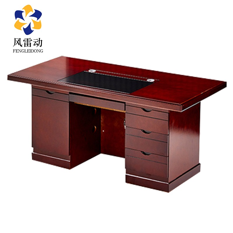 风雷动 办公电脑桌1400*700*750mm 红棕色(单位：张)