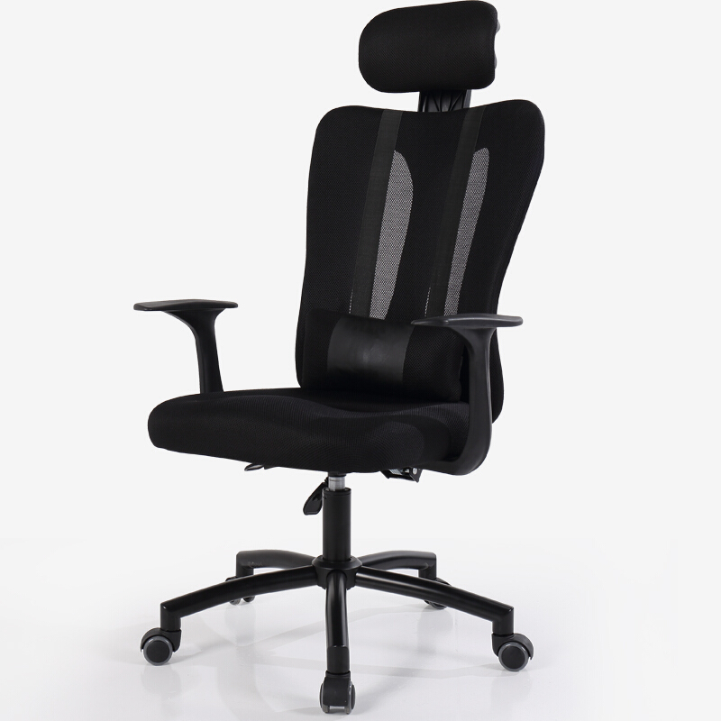 绿豆芽Z－8090电脑椅可躺网布老板椅黑框黑网(把)