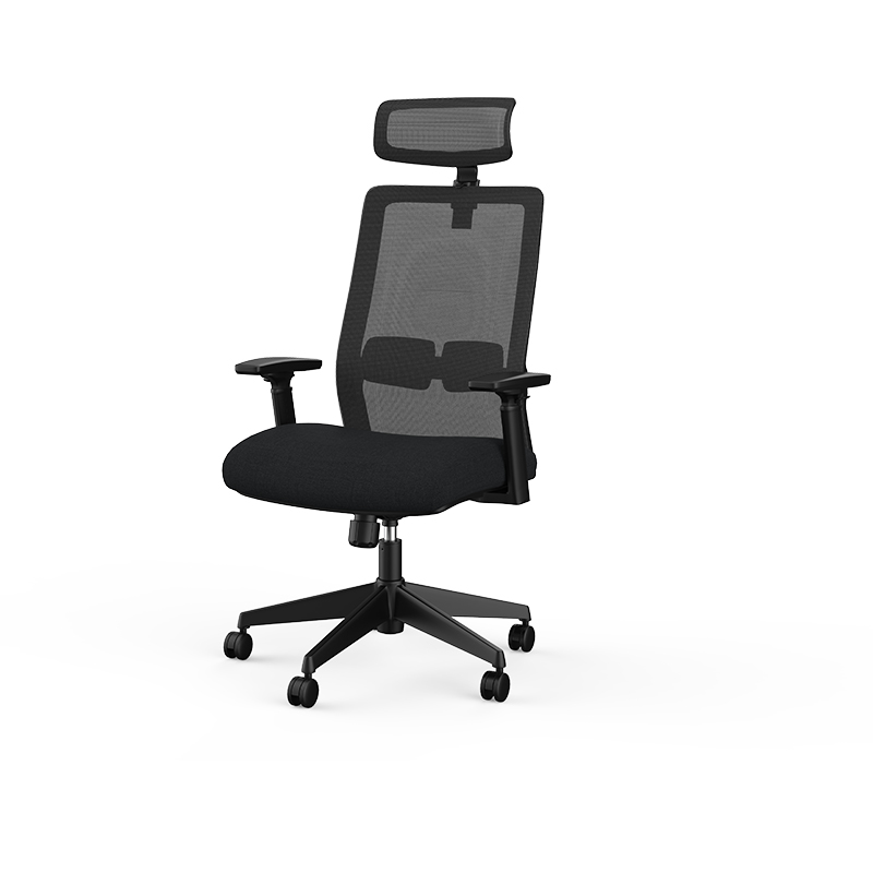 得力普乐士CDCG02主管椅(黑色)(把)665*610*1180-1280
