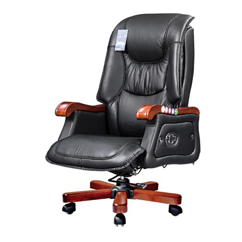 圣斯顿LK-BT6870真皮大班椅主管椅680*700*1100mm黑色（单位：把）