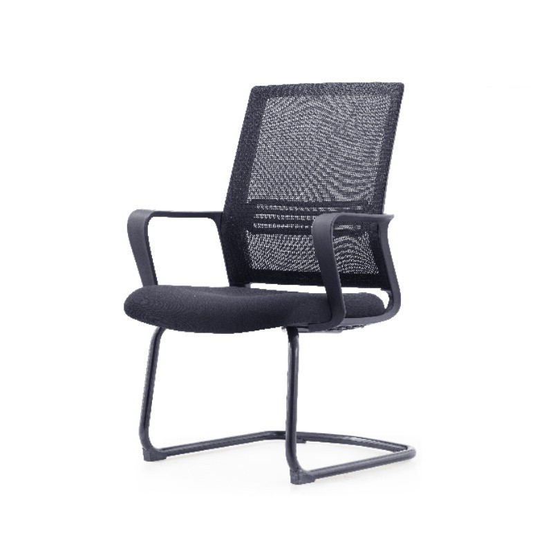 顺富美（SHUNFUMEI）490x590x940mm 网布椅 弓型椅会议办公椅（个）