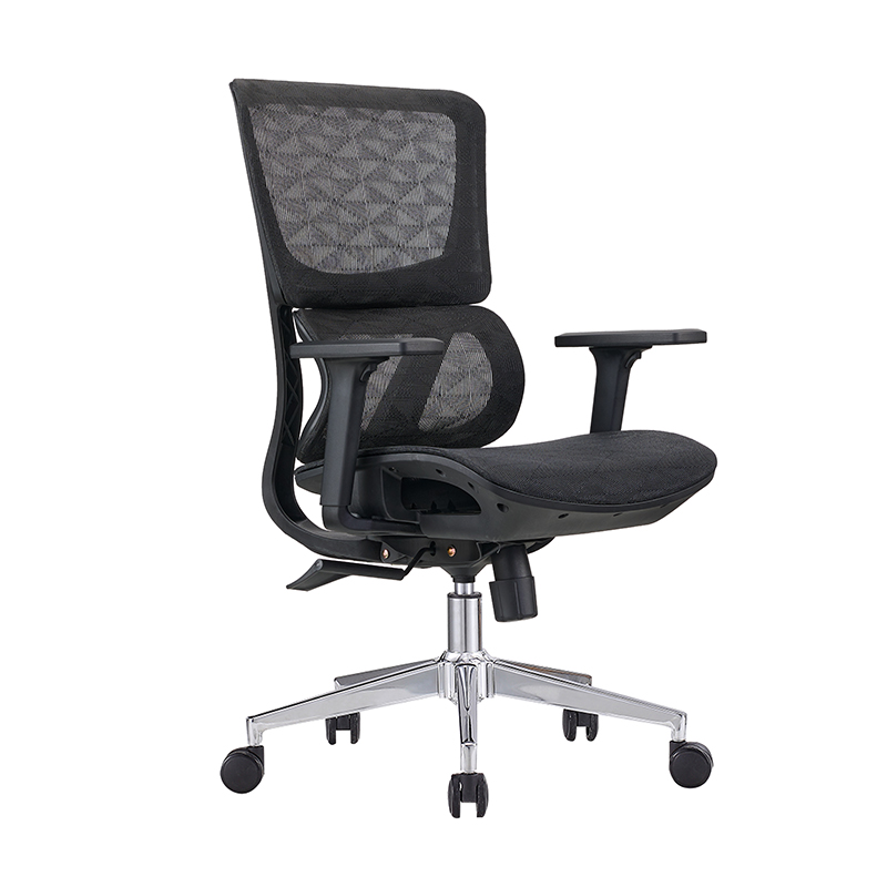 兰冉LR259办公椅高档人体工学经理椅W640*D400*H1030(把）