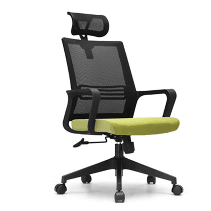 圣斯顿SD－CH6191A高背黑色网椅主管椅带头枕650*680*1185－1265mm（把）