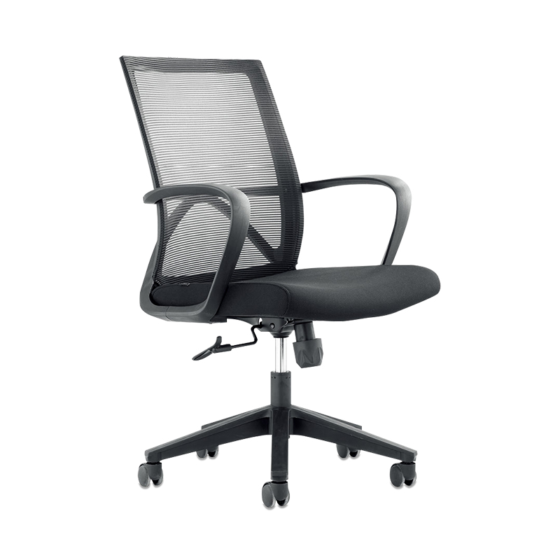迪欧 DS008 办公椅 网布 黑色 （单位：把）