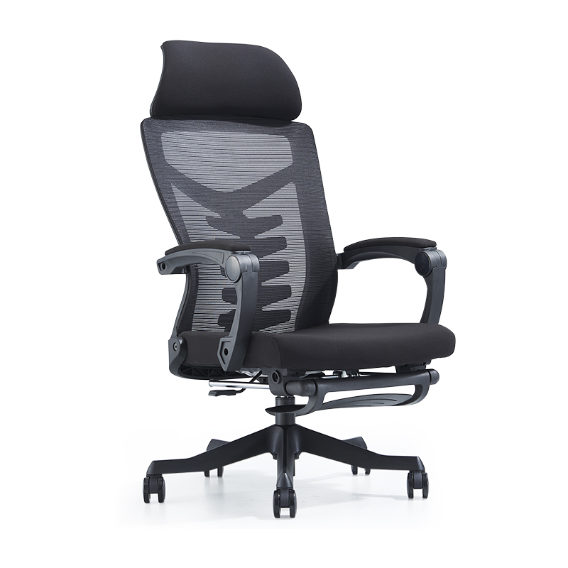 迪欧 DS015 办公椅 网布 黑色 （单位：把）