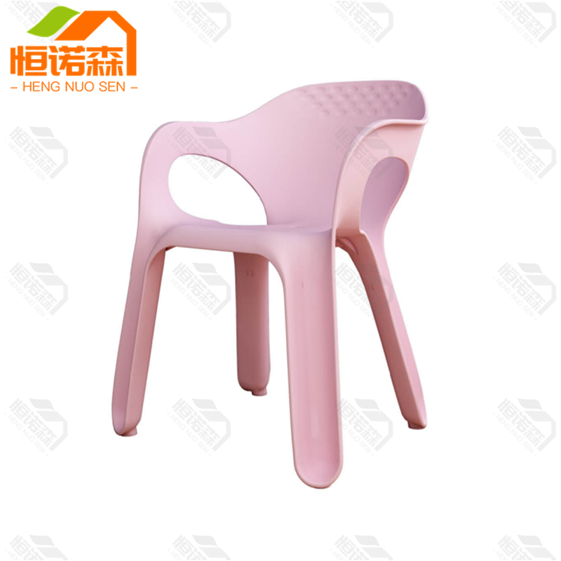 【停用】恒诺森SLY100806塑料椅 常规 粉色(单位：把)