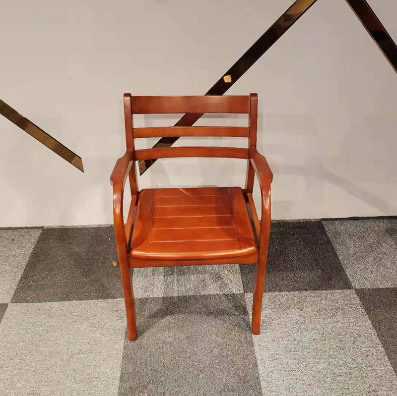 圣斯顿LK-9050DK会议椅81*46*45cm（单位：把）颜色：红棕色