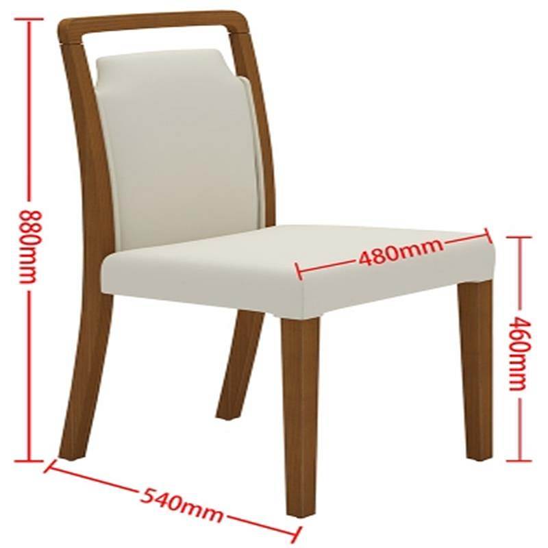 凯美 餐椅北欧家用轻奢餐椅 用于配套1.6米圆桌（张）