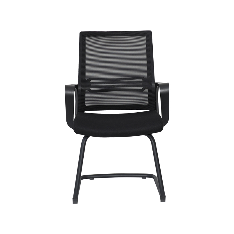 企诺DY226C弓形椅带扶手椅员工椅 黑色600*660*925mm(张)