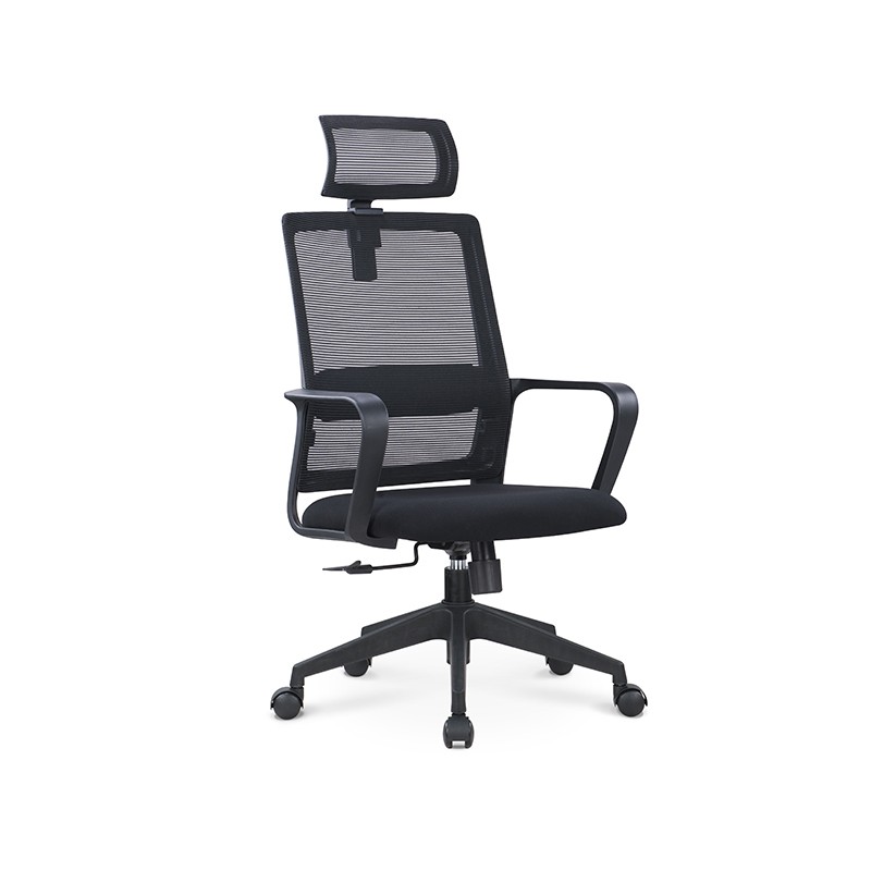 企诺U-011C办公椅职员椅会议椅 黑色640*640*1160mm(张)