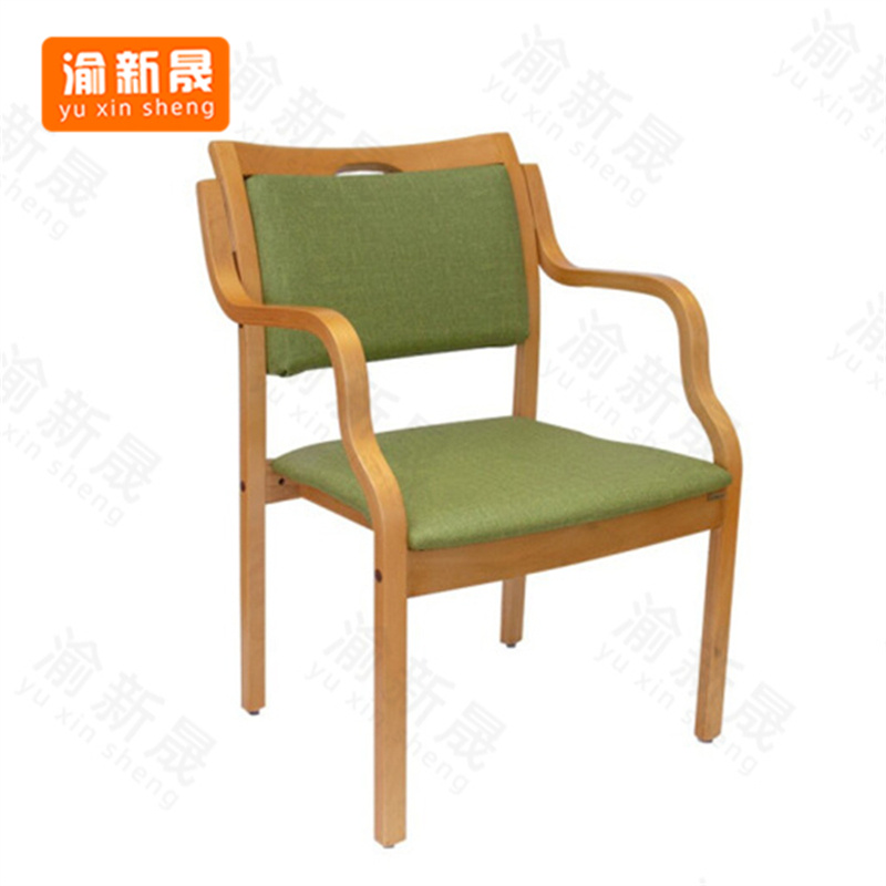 【停用】渝新晟YL2078 阅览椅 450*450*650mm 棕色(单位：组)