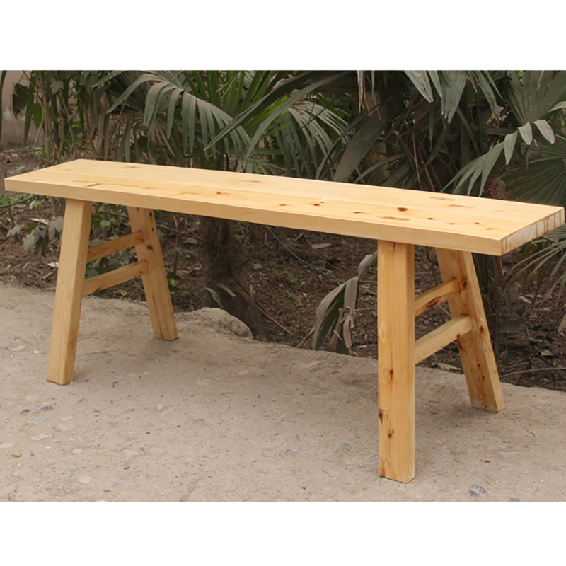圣斯顿SD-BD1250实木长条板凳120*21*50cm（单位：个）原木色