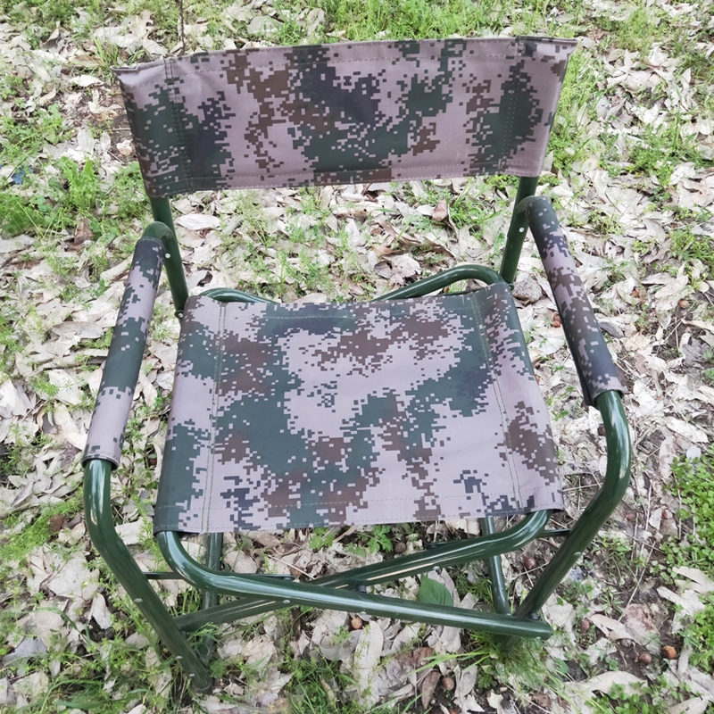 钱柜野战作训椅折叠便携椅马扎绿色(个)