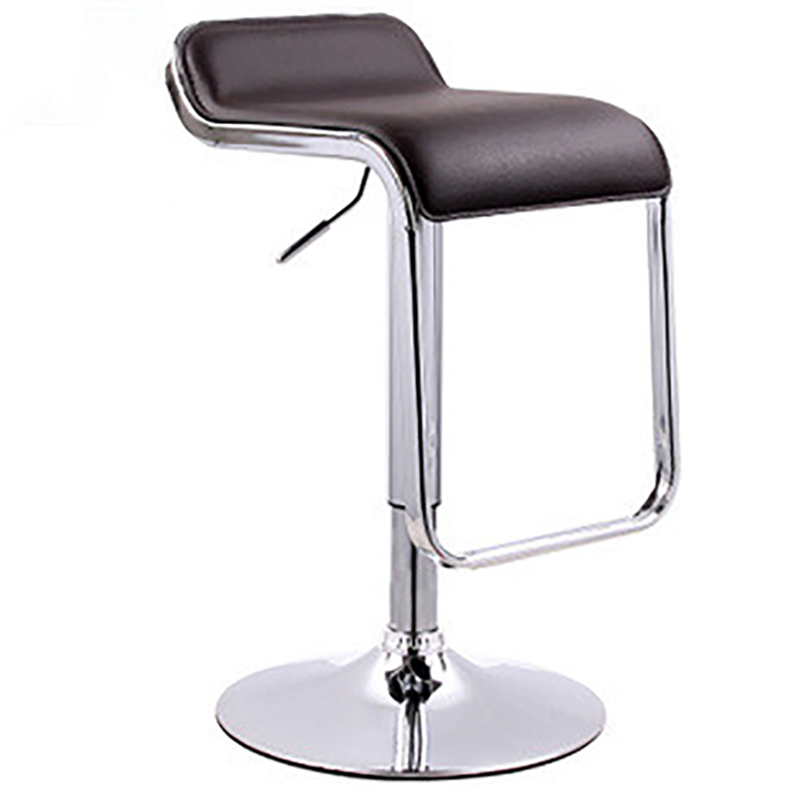 圣斯顿LK-YBT3643皮质吧椅转椅360*430*600-800mm（单位：把）黑色