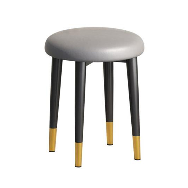 小米（MI）圆坐凳 29×45cm 加粗金腿 灰色皮革（单位：张）