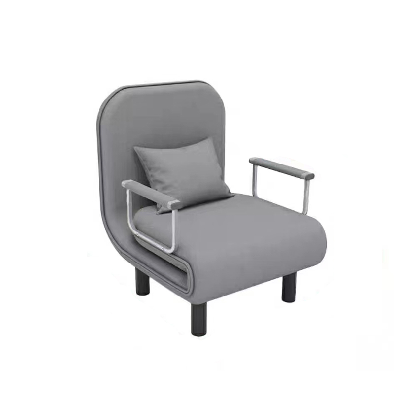 铭祖MZ-WXY-11折叠椅折叠单人午休床办公室午休简约布艺可折叠两用多功能沙发床80*72*82cm（张）