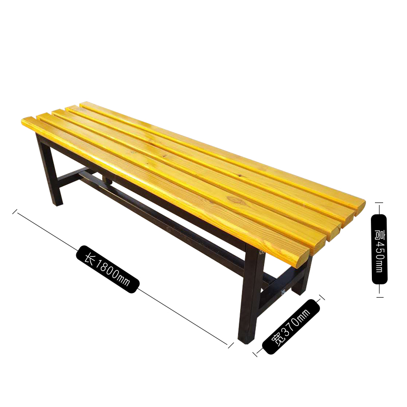 洛克菲勒（LUO KE FEI LE）原木黄1.8米长条凳(单位：条)