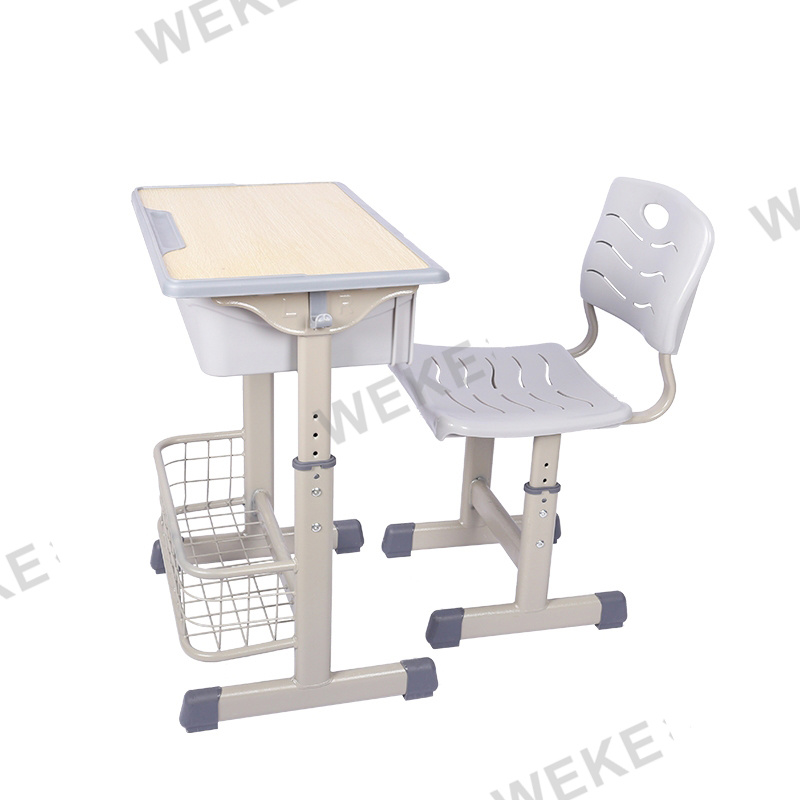 【停用】WEKE XKZ-60404课桌椅 600*400*610mm 灰色(单位：张)