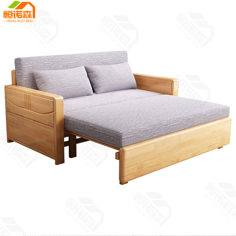 【停用】恒诺森 SFC00772  沙发床常规 原木色(单位：张)