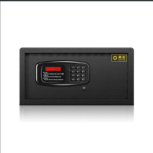黑石BXG-1 高20cm 宽42cm电子密码保险箱/柜 黑色 （单位：台）