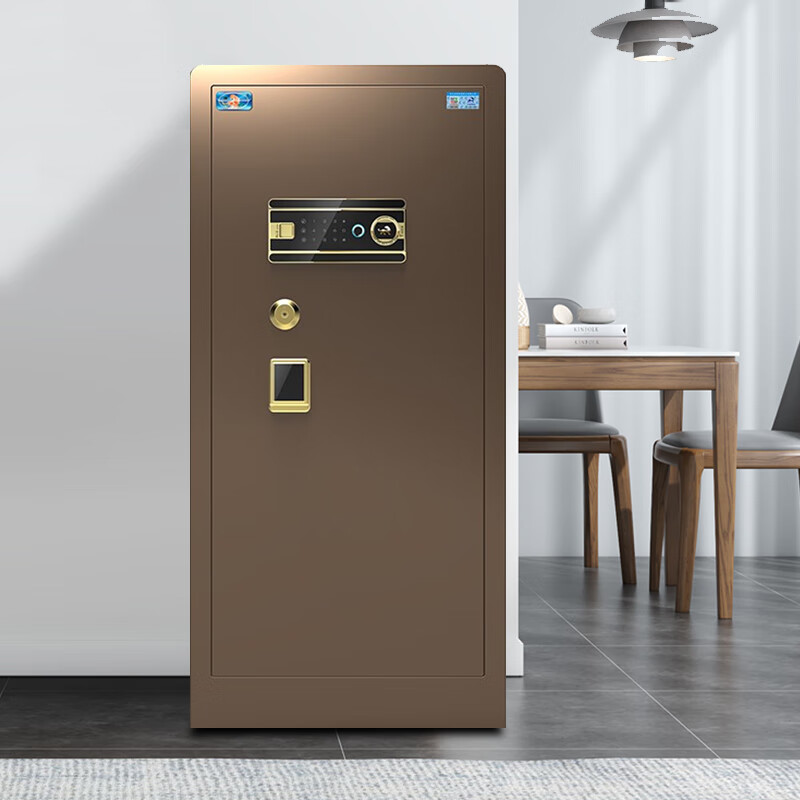 虎牌（TIGER）家用办公大型电子密码博瑞系列 120cm单门 咖色电子保管箱/柜(单位：台)