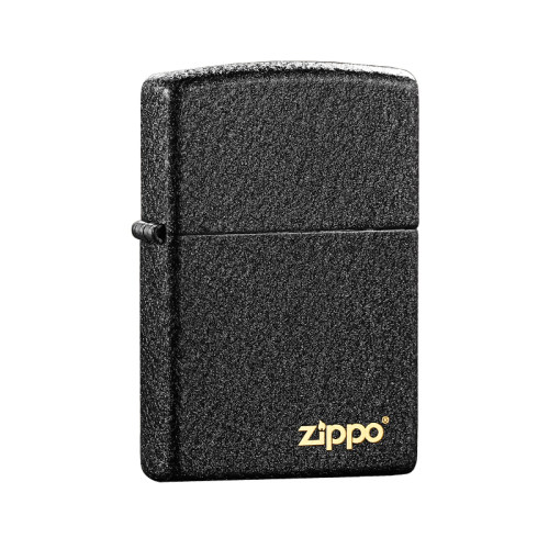 之宝（ZIPPO）黑裂漆商标防风打火机236ZL（个）