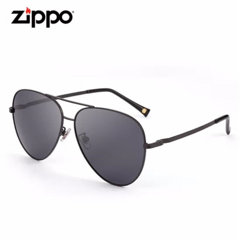 之宝（ZIPPO）Z11106gy男女通用超轻墨镜偏光太阳镜黑色（付）