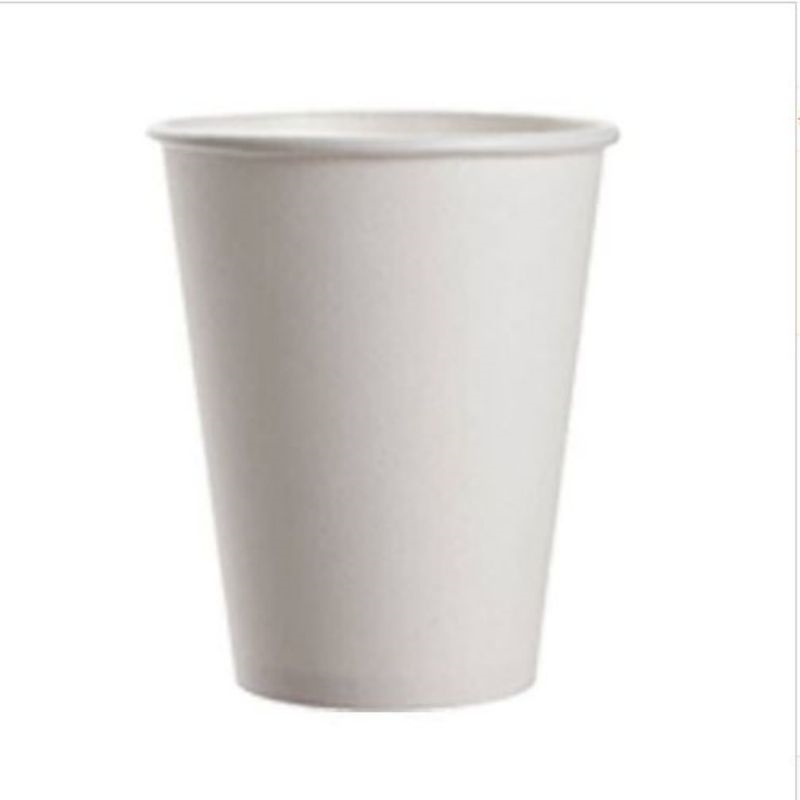 国产加厚型纸杯淋膜杯热合成型（单位：只）白色 可定制+起订量1万只