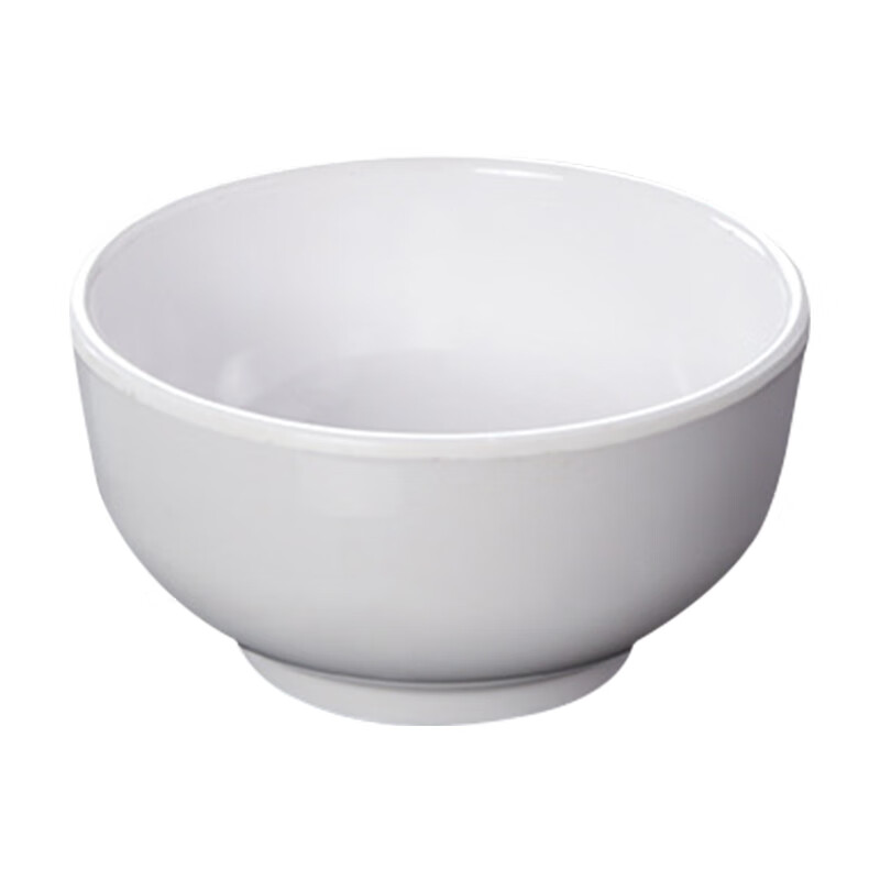 国产B-5密胺米饭碗汤碗耐高温食堂碗 5吋 定制品 起订量10(个)
