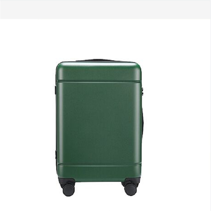 博采行李箱男女万向轮拉杆箱商务PC托运箱学生旅行密码箱橄榄绿24寸(个)
