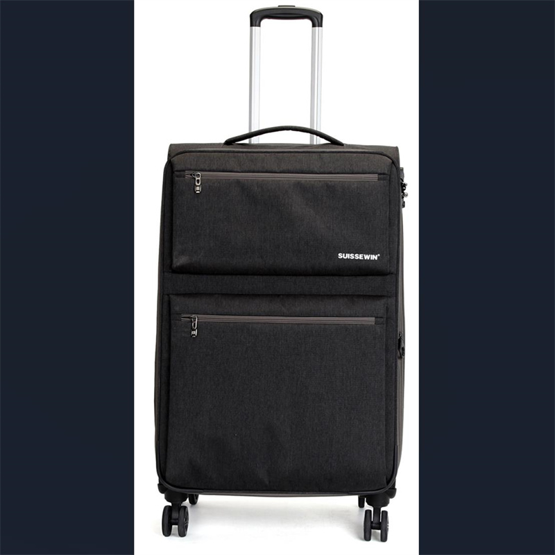 瑞世SN6009拉杆箱牛津布软箱28寸行李箱可扩展深灰色（个）