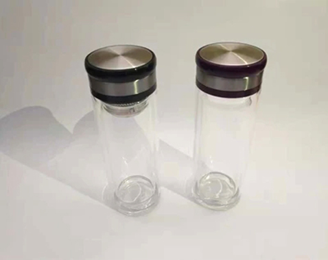 名人 177 低碳生活双层玻璃杯带盒 (个) 透明