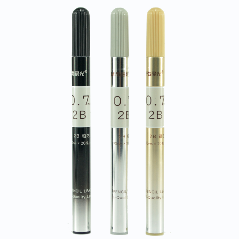晨光 金品系列自动铅笔铅芯 ASL39002（黑色）2B 0.7（单位：支）