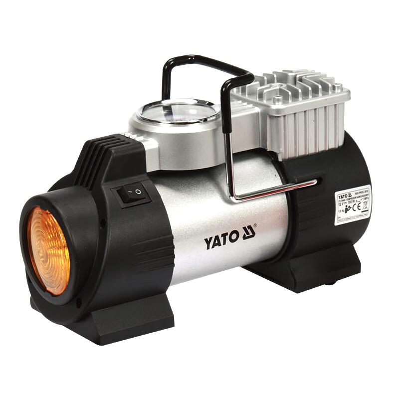 易尔拓 YATO 汽车车载充气泵便携式车用轮胎打气泵 单电机YT-73460 （个）