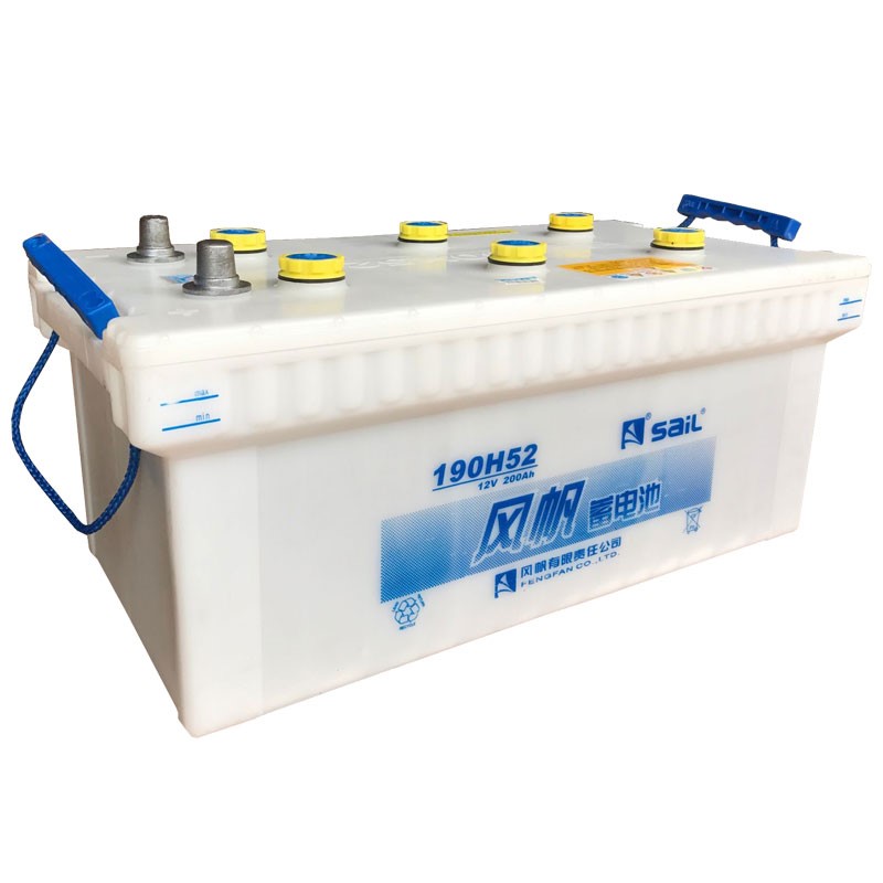 风帆 加液型蓄电池 190H52 含蒸馏水（个）