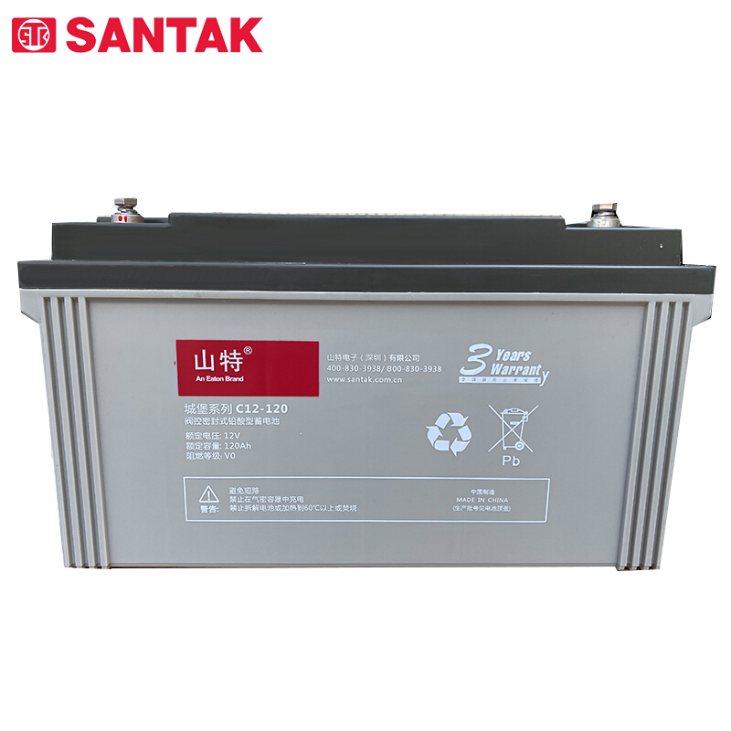 山特12V120AH电池（包含安装）（单位：只）