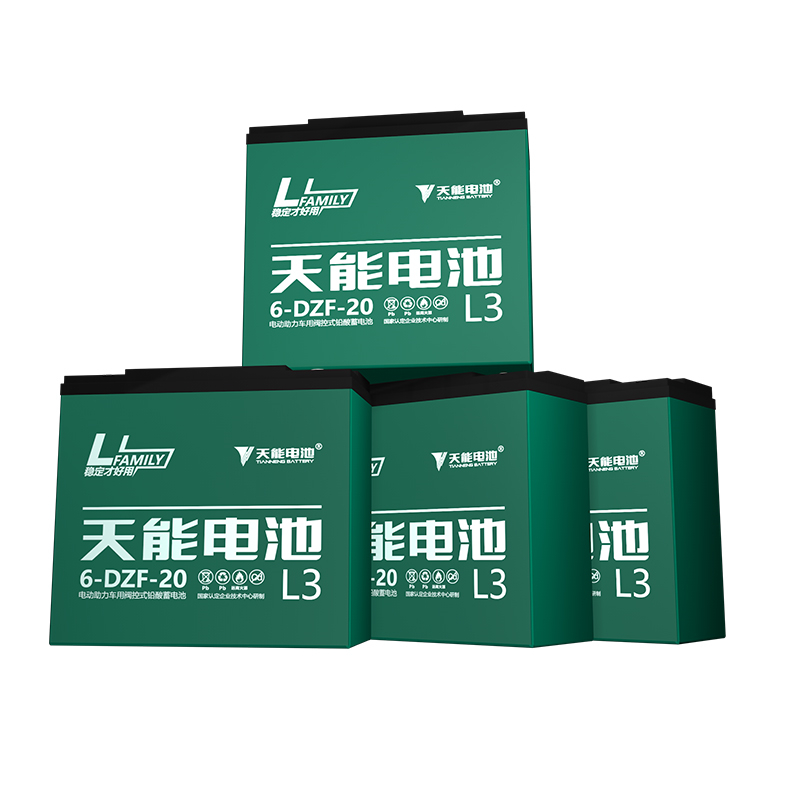 天能电池电动车电池L3系列 48v20AH（不含安装）（节）