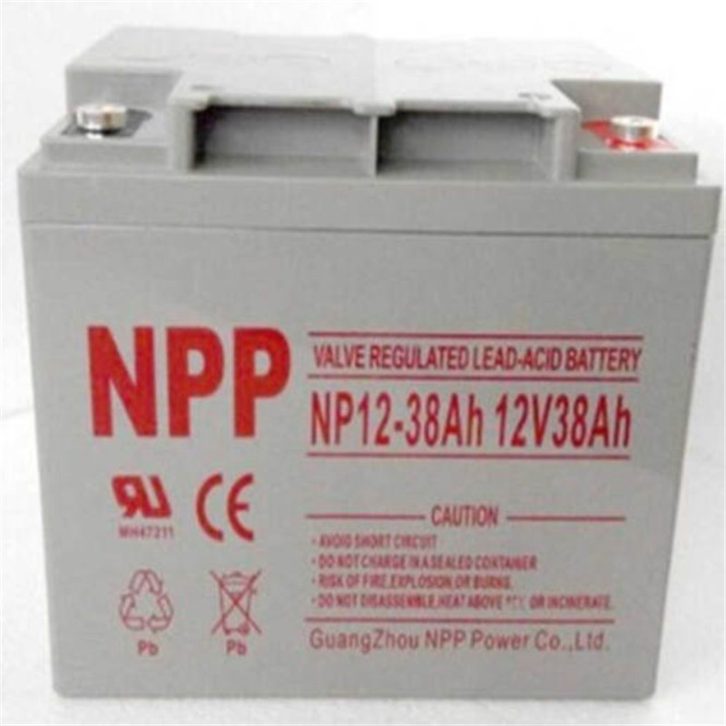 耐普 阀控式免维护蓄电池 NP12－38 12V(个)