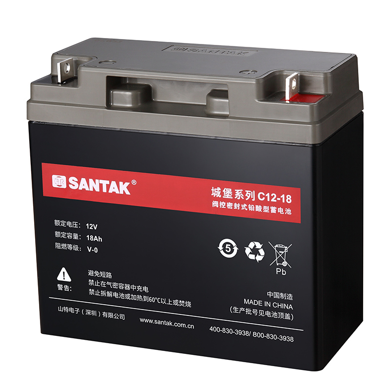 山特SANTAK 12V,18AH蓄电池，C12-18（节）