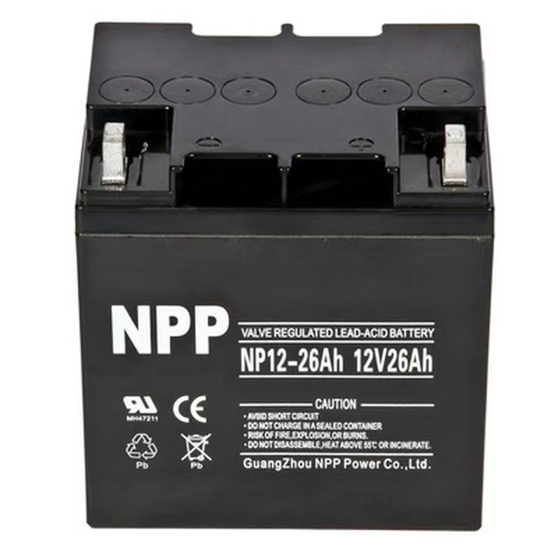 NPP 耐普电池锂电池蓄电池12V26AH水炮主机使用（单位：台）