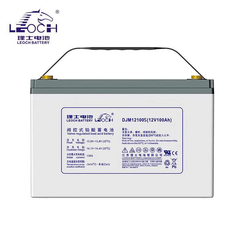 理士（LEOCH）DJM12100S系列铅酸免维护蓄电池（单位：个）