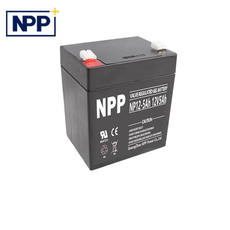 NPP铅酸免维护蓄电池12V5AH