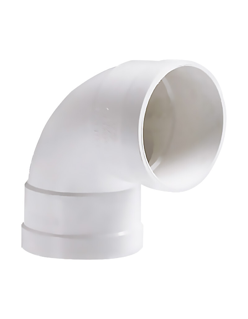 联塑 LESSO DN40 90°直角弯头PVC-U排水配件 白色（单位：个）