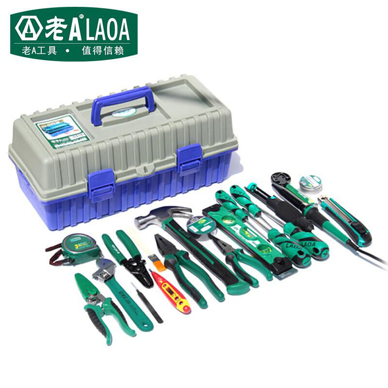老A（LAOA） LA105023 电讯工具箱套装 23件 （单位：套）