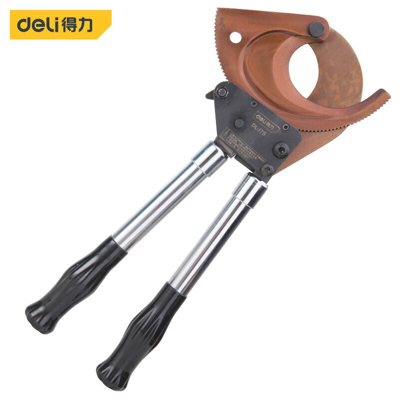 得力工具DL-J95棘轮电缆剪3x185mm或95mm(单位：把)