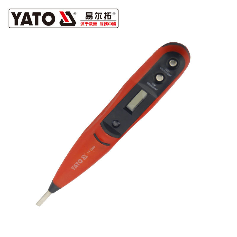易尔拓YT-2863数显带灯测电笔12-250V(把)
