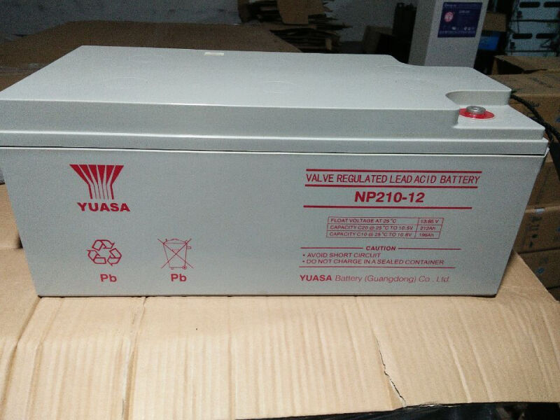 汤浅NP210-12铅酸蓄电池12V，210AH（不包含架子连接线）(个)