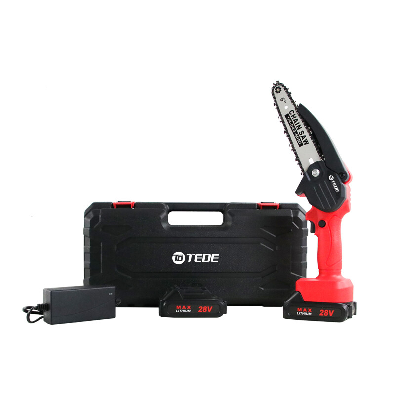 TEDE YD－6779 两电一充 6寸锂电充电式单手锯 黑色（单位：套)