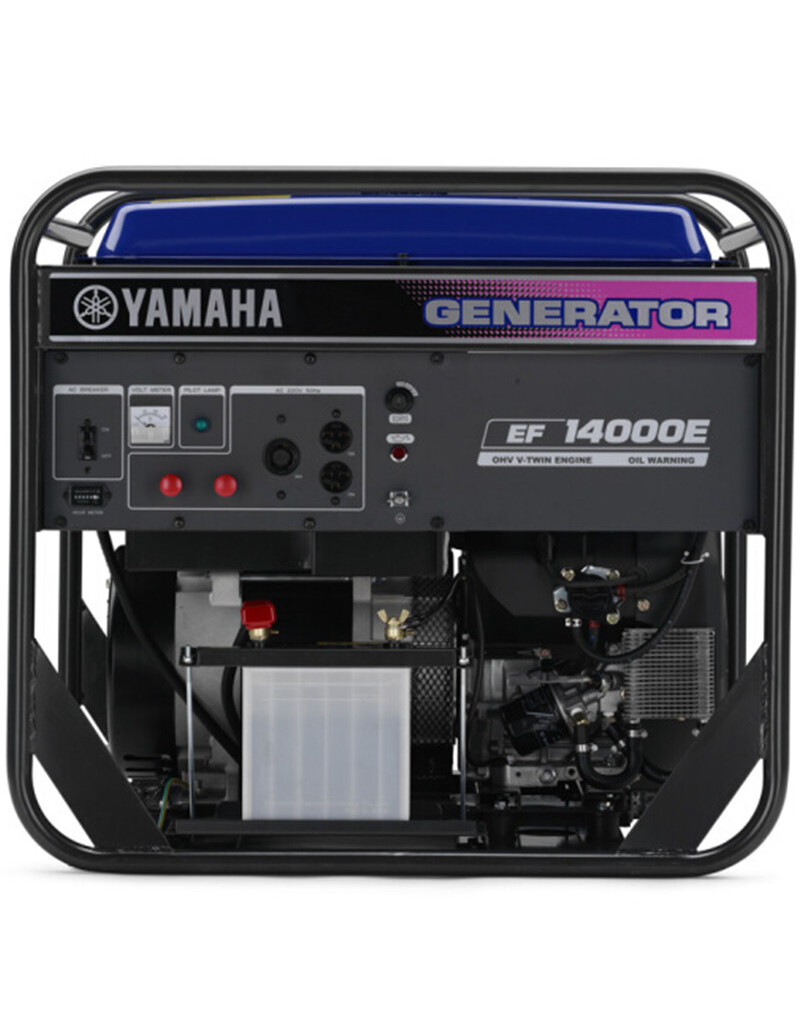 雅马哈 YAMAHA EF14000E 四冲程汽油发电机组 单相220V 电启动 额定10KW 不含电瓶1台（单位：台）